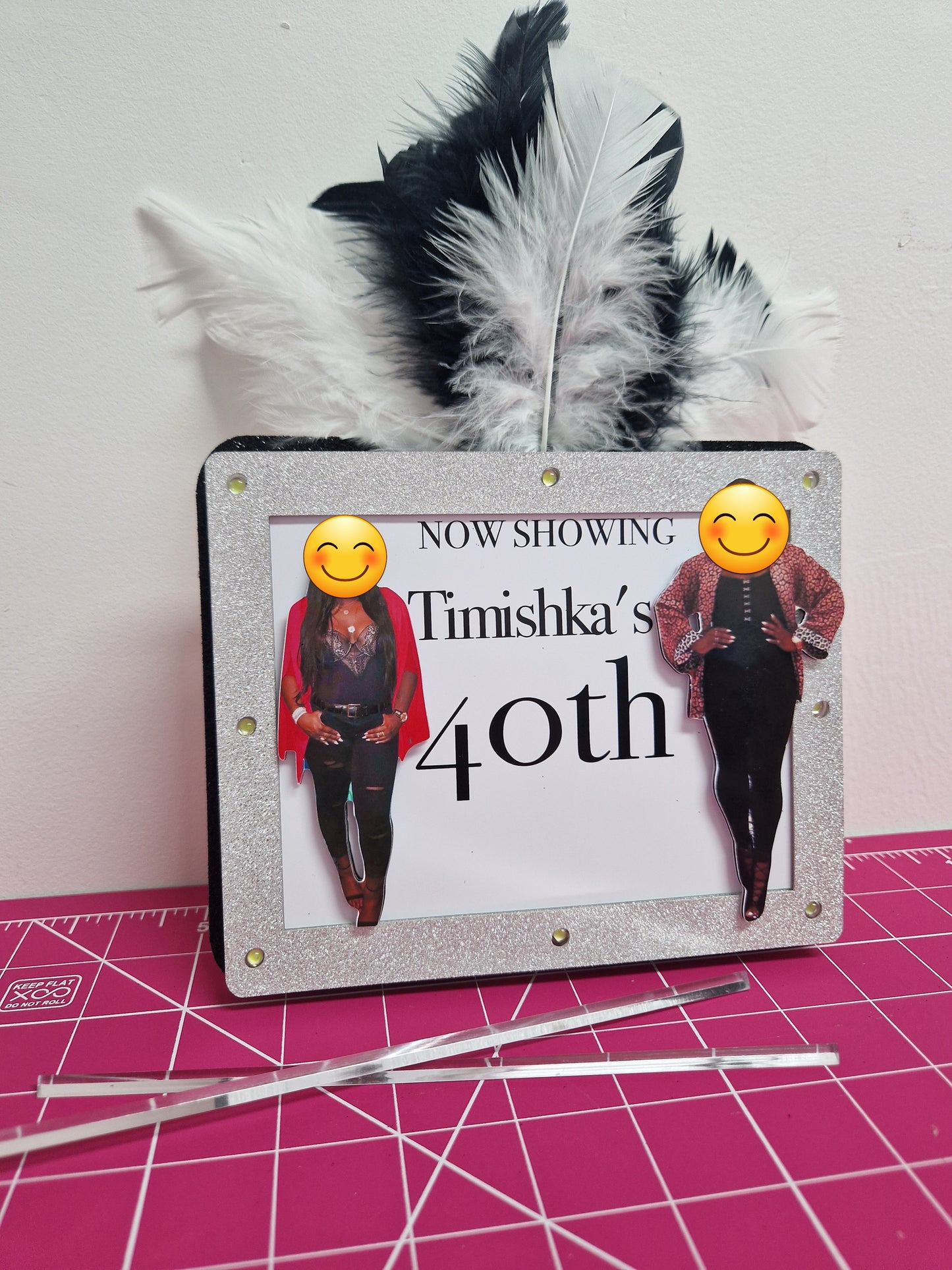 'Now Showing' Cake topper