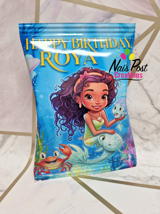 Sea Princess Chip bag (filled and unfilled)