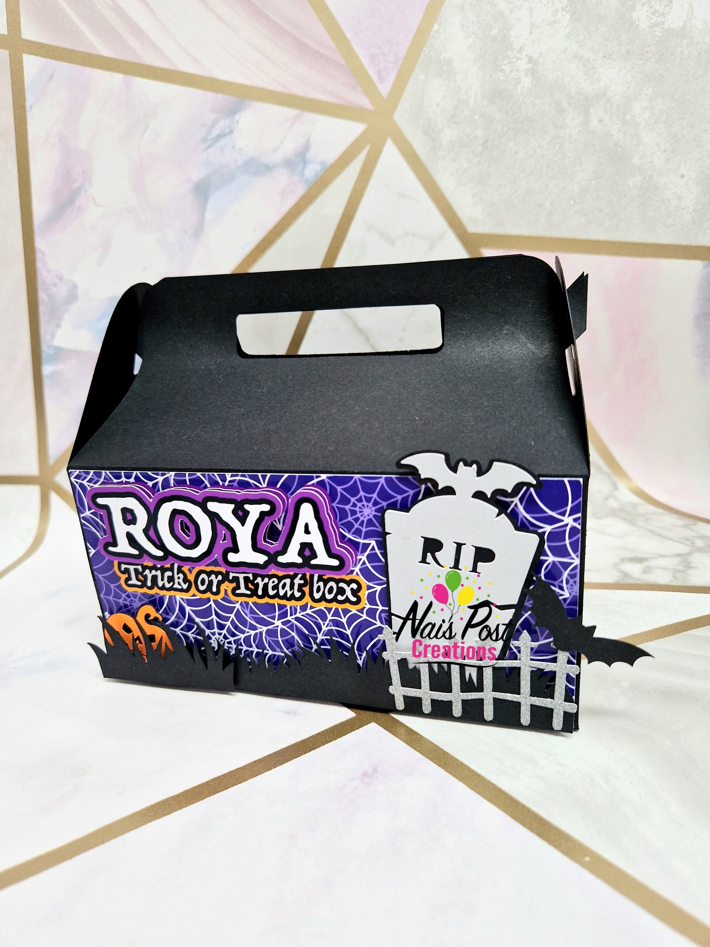 Personalised Trick or Treat Boxes