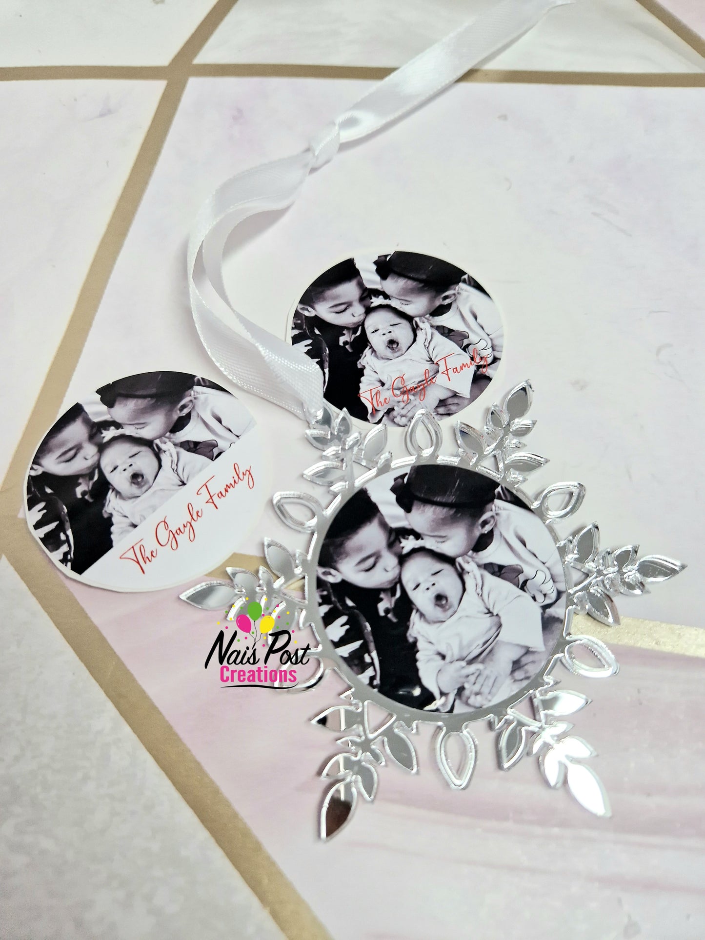 Personalised Christmas Tree Decoration