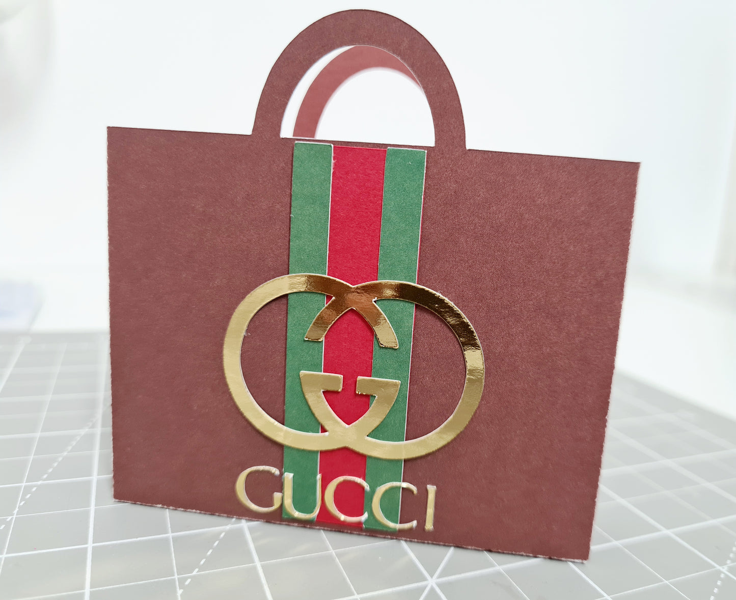 Personalised Keyring & Mini Shopping Gift Bag