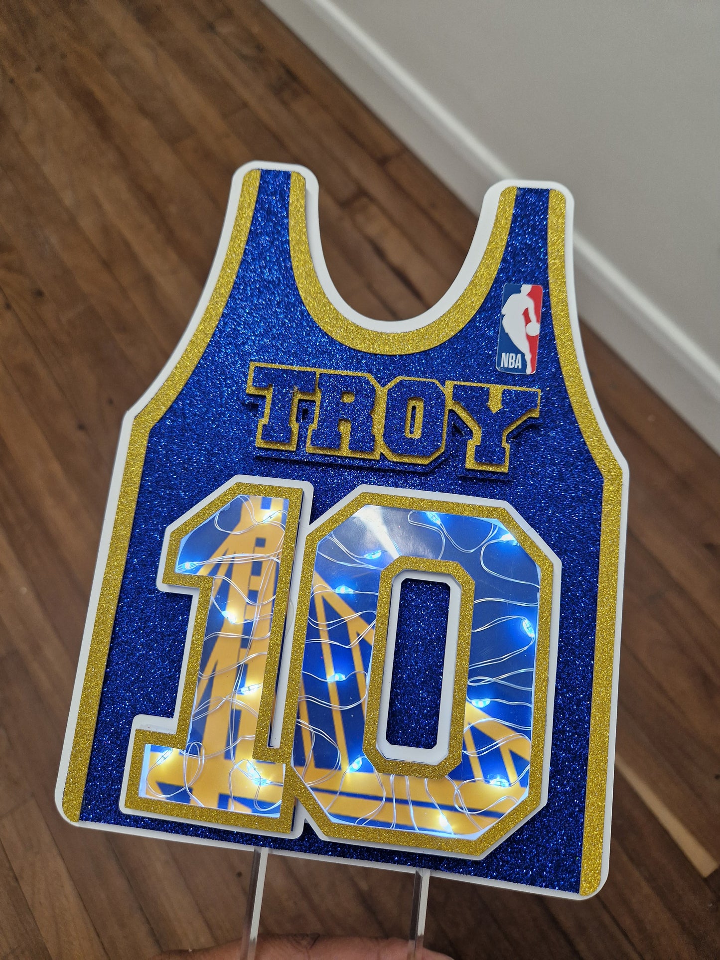 NBA Jersey Style Cake Topper